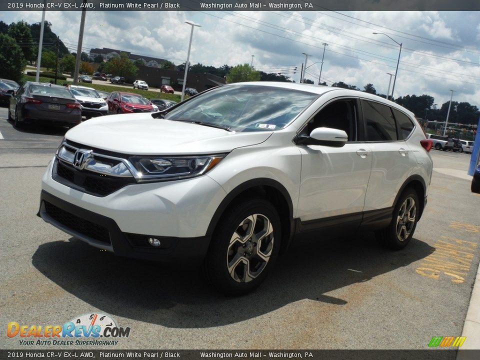 2019 Honda CR-V EX-L AWD Platinum White Pearl / Black Photo #6