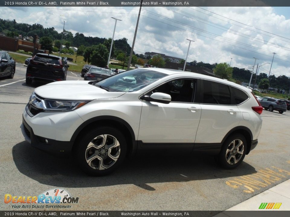 2019 Honda CR-V EX-L AWD Platinum White Pearl / Black Photo #7