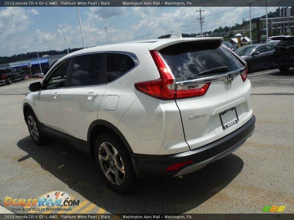 2019 Honda CR-V EX-L AWD Platinum White Pearl / Black Photo #8