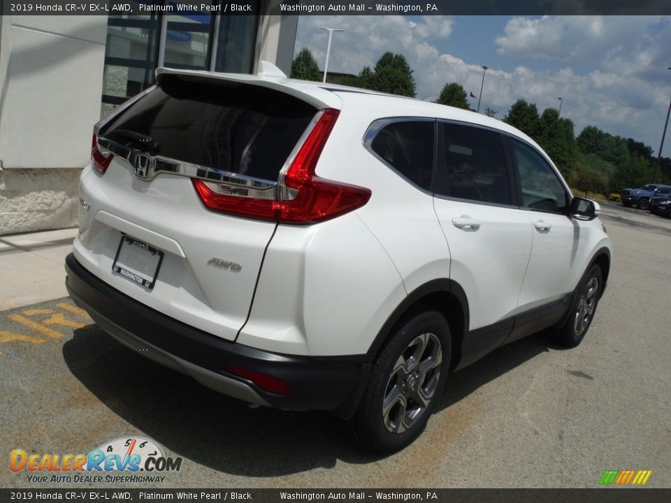 2019 Honda CR-V EX-L AWD Platinum White Pearl / Black Photo #10
