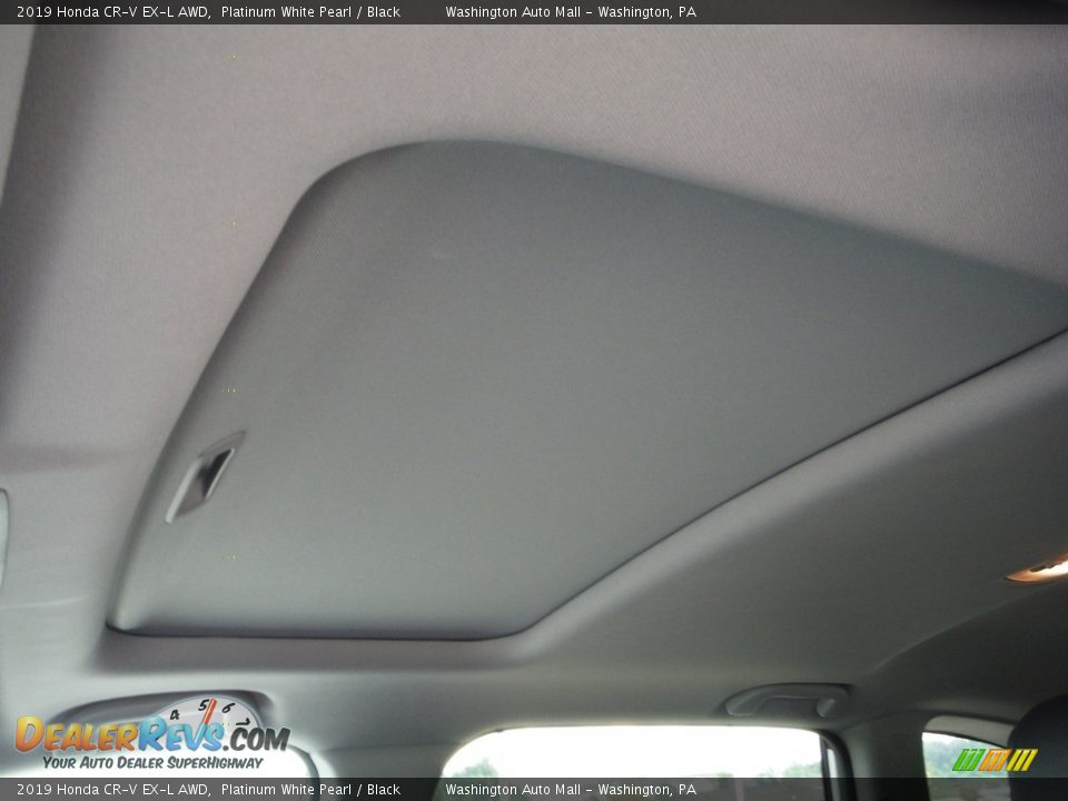 2019 Honda CR-V EX-L AWD Platinum White Pearl / Black Photo #12