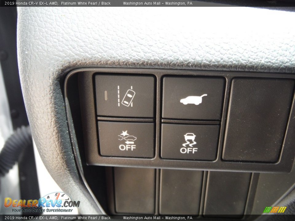 2019 Honda CR-V EX-L AWD Platinum White Pearl / Black Photo #16