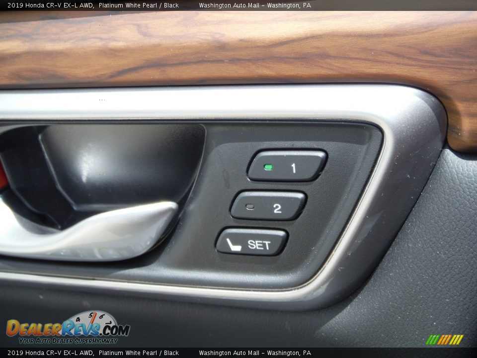 2019 Honda CR-V EX-L AWD Platinum White Pearl / Black Photo #17