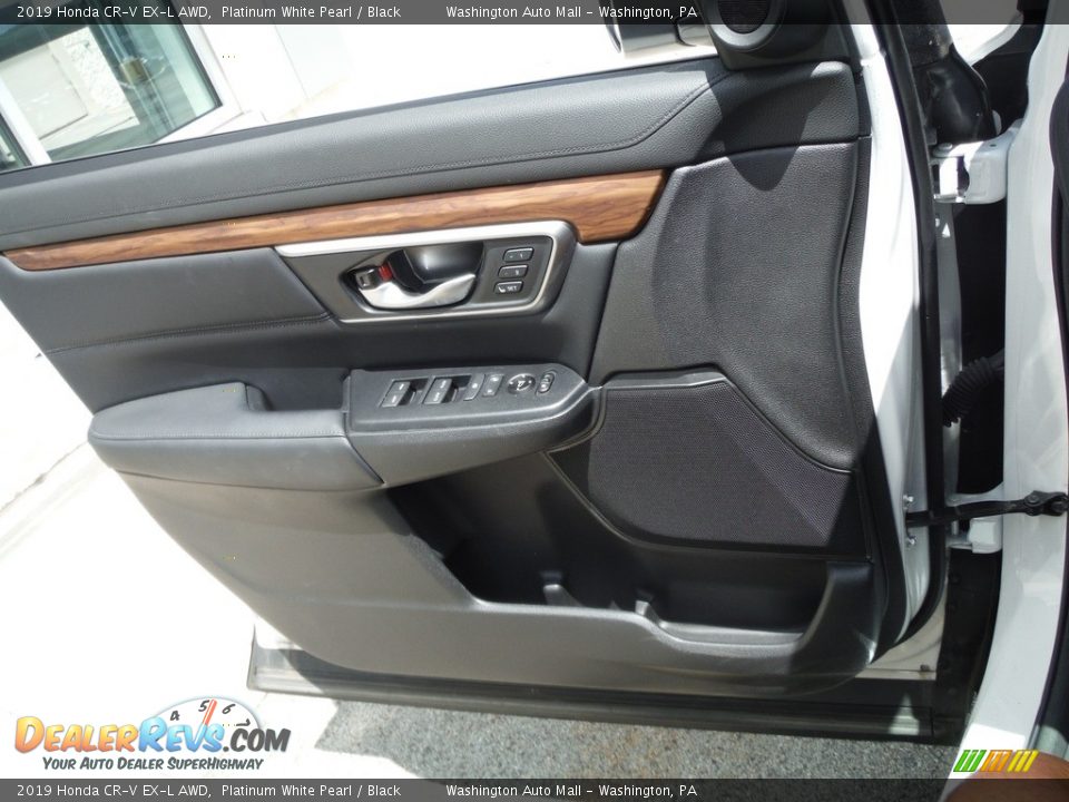 2019 Honda CR-V EX-L AWD Platinum White Pearl / Black Photo #18