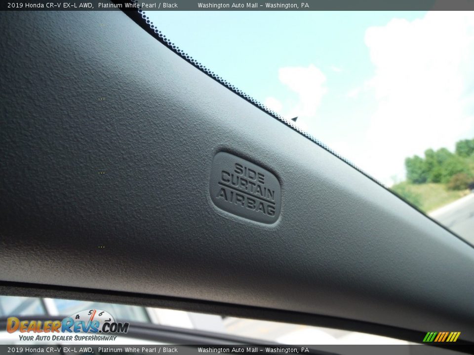 2019 Honda CR-V EX-L AWD Platinum White Pearl / Black Photo #19