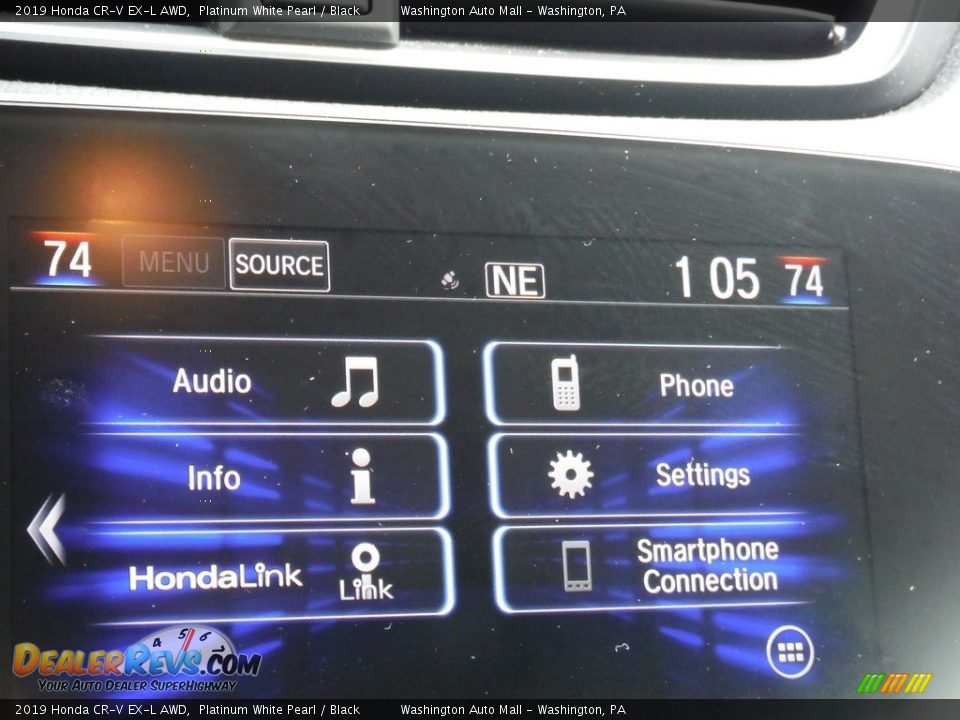 2019 Honda CR-V EX-L AWD Platinum White Pearl / Black Photo #20