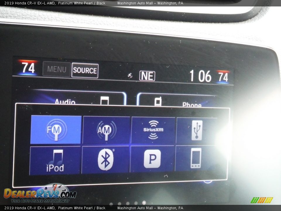 2019 Honda CR-V EX-L AWD Platinum White Pearl / Black Photo #21