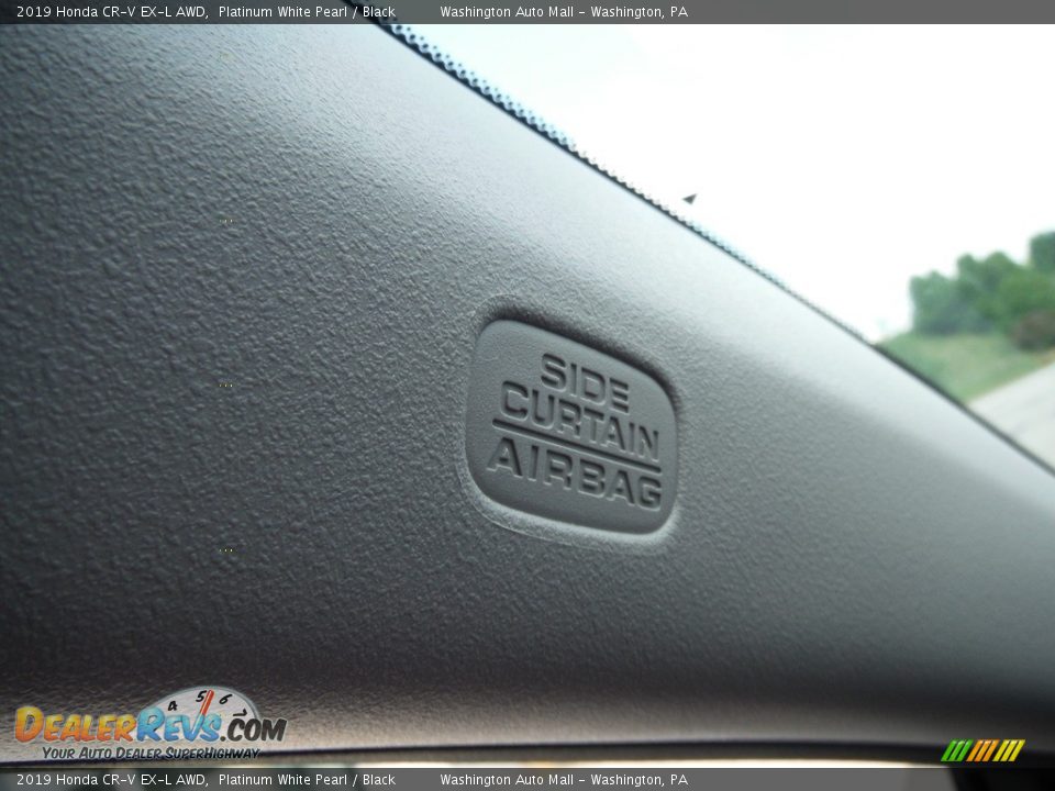 2019 Honda CR-V EX-L AWD Platinum White Pearl / Black Photo #27