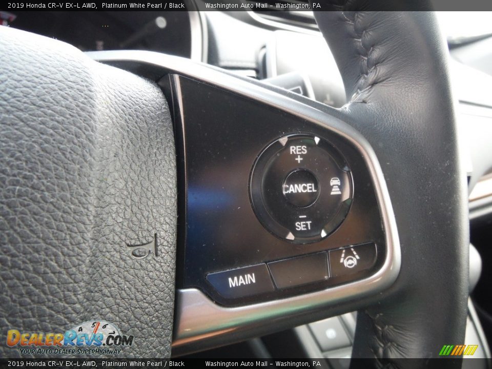 2019 Honda CR-V EX-L AWD Platinum White Pearl / Black Photo #30