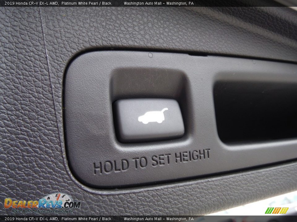 2019 Honda CR-V EX-L AWD Platinum White Pearl / Black Photo #34