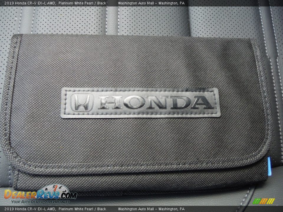 2019 Honda CR-V EX-L AWD Platinum White Pearl / Black Photo #36