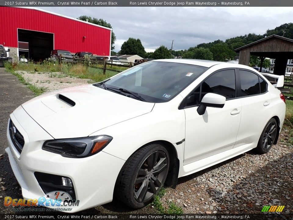 2017 Subaru WRX Premium Crystal White Pearl / Carbon Black Photo #1