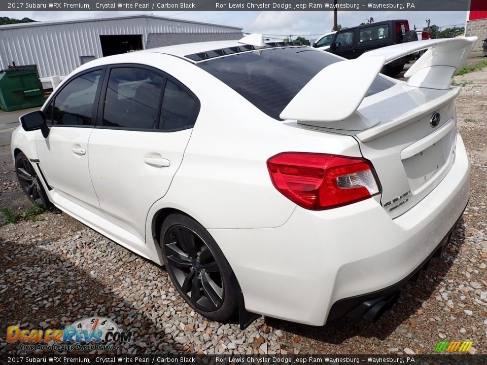 2017 Subaru WRX Premium Crystal White Pearl / Carbon Black Photo #2