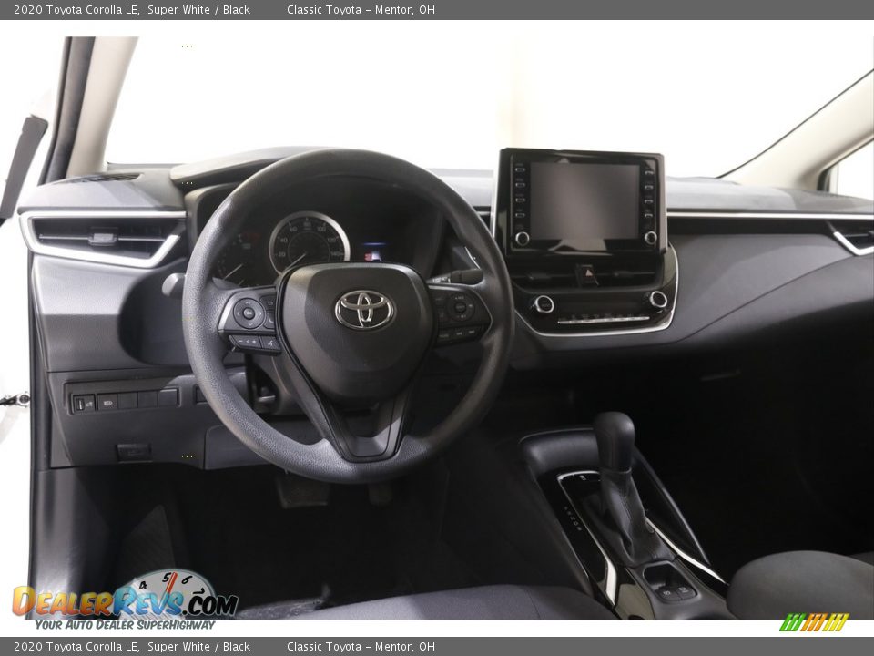 2020 Toyota Corolla LE Super White / Black Photo #6