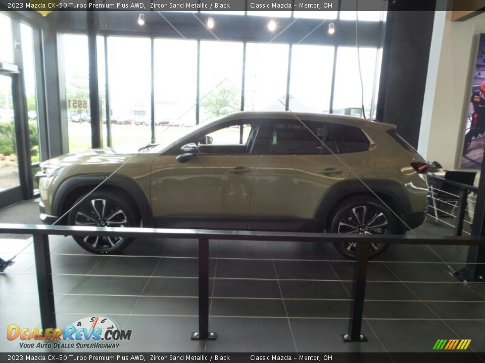 2023 Mazda CX-50 Turbo Premium Plus AWD Zircon Sand Metallic / Black Photo #6