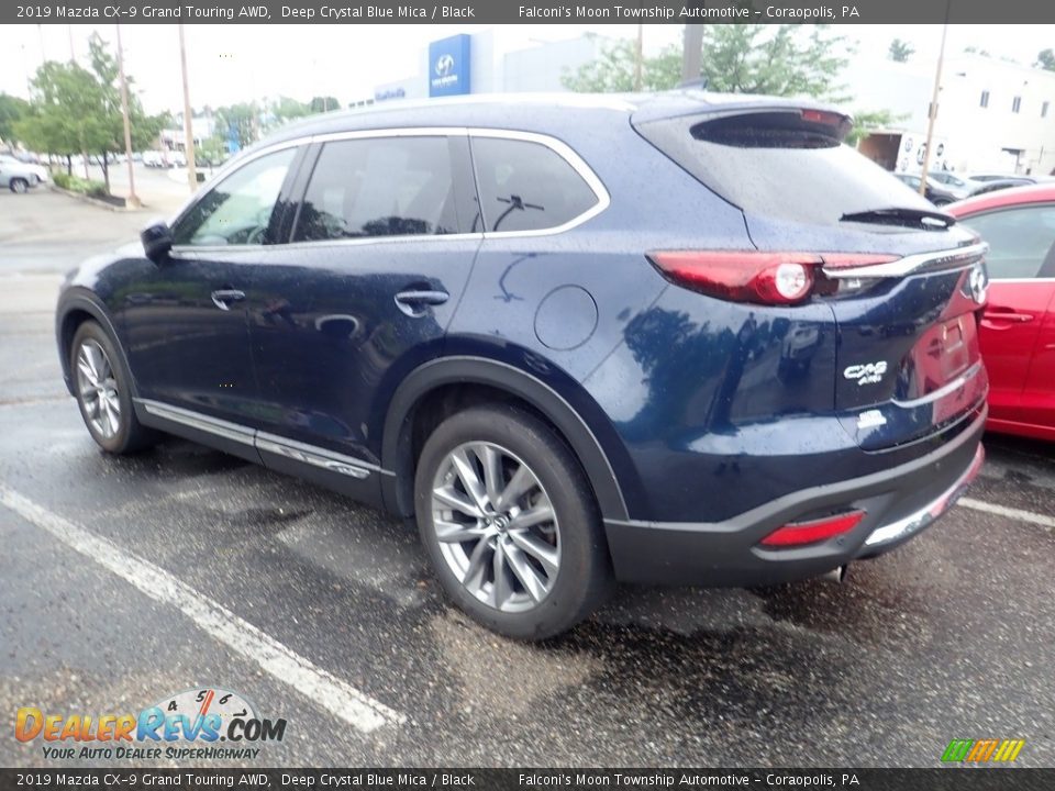 2019 Mazda CX-9 Grand Touring AWD Deep Crystal Blue Mica / Black Photo #2