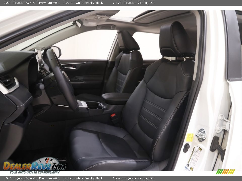 2021 Toyota RAV4 XLE Premium AWD Blizzard White Pearl / Black Photo #5