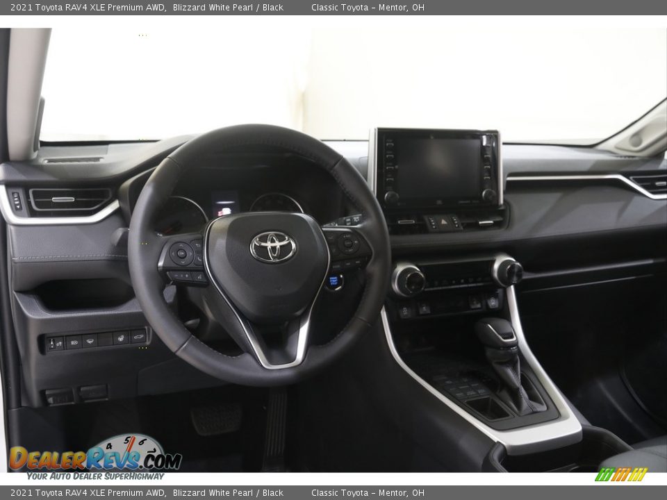 2021 Toyota RAV4 XLE Premium AWD Blizzard White Pearl / Black Photo #6