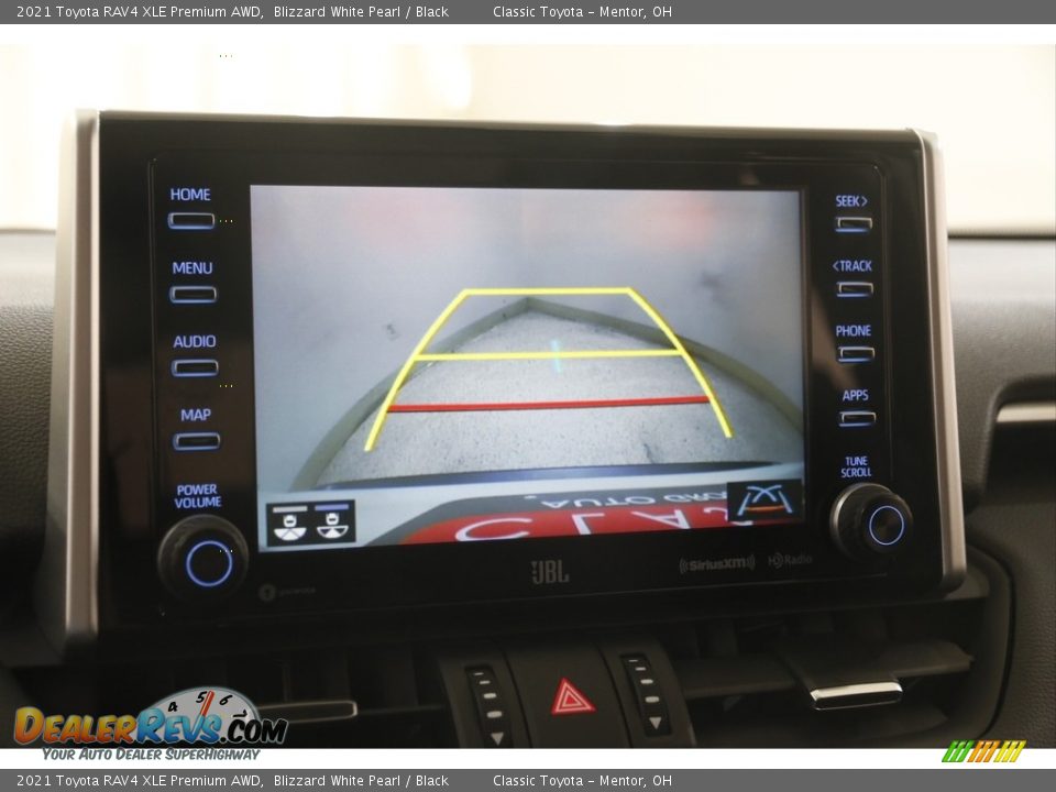 2021 Toyota RAV4 XLE Premium AWD Blizzard White Pearl / Black Photo #11