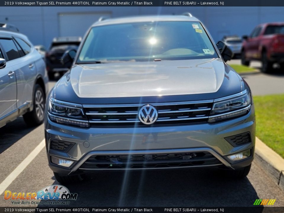 2019 Volkswagen Tiguan SEL Premium 4MOTION Platinum Gray Metallic / Titan Black Photo #2