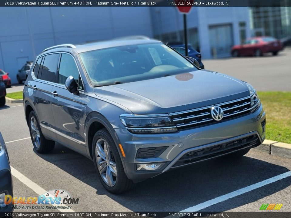 2019 Volkswagen Tiguan SEL Premium 4MOTION Platinum Gray Metallic / Titan Black Photo #3