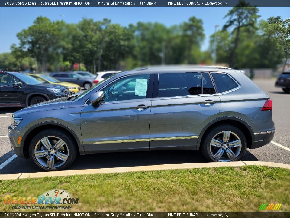 2019 Volkswagen Tiguan SEL Premium 4MOTION Platinum Gray Metallic / Titan Black Photo #4