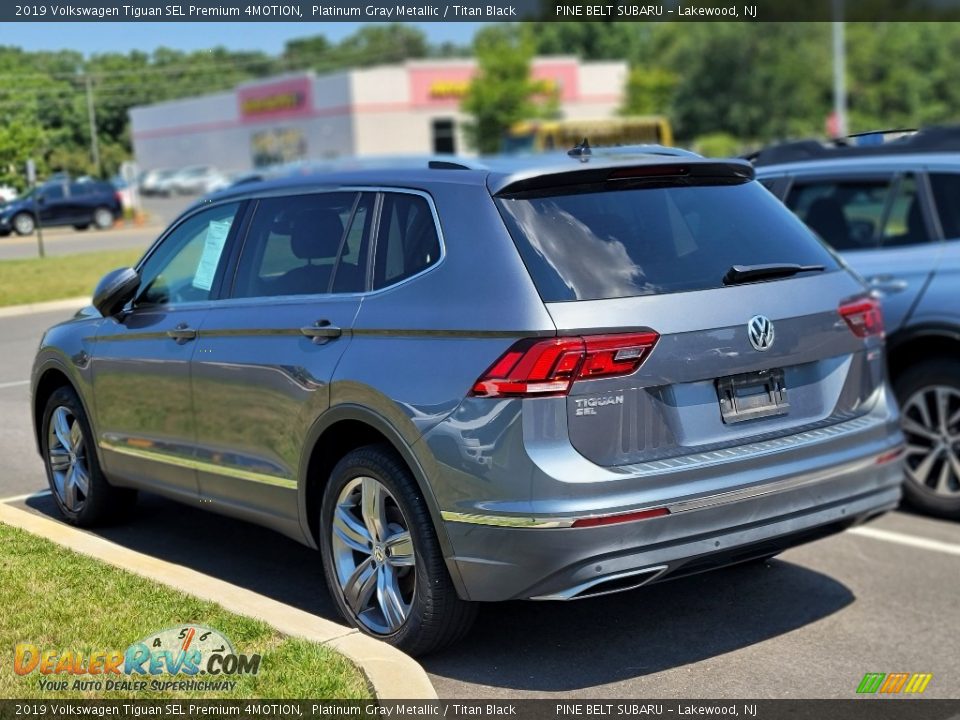 2019 Volkswagen Tiguan SEL Premium 4MOTION Platinum Gray Metallic / Titan Black Photo #5