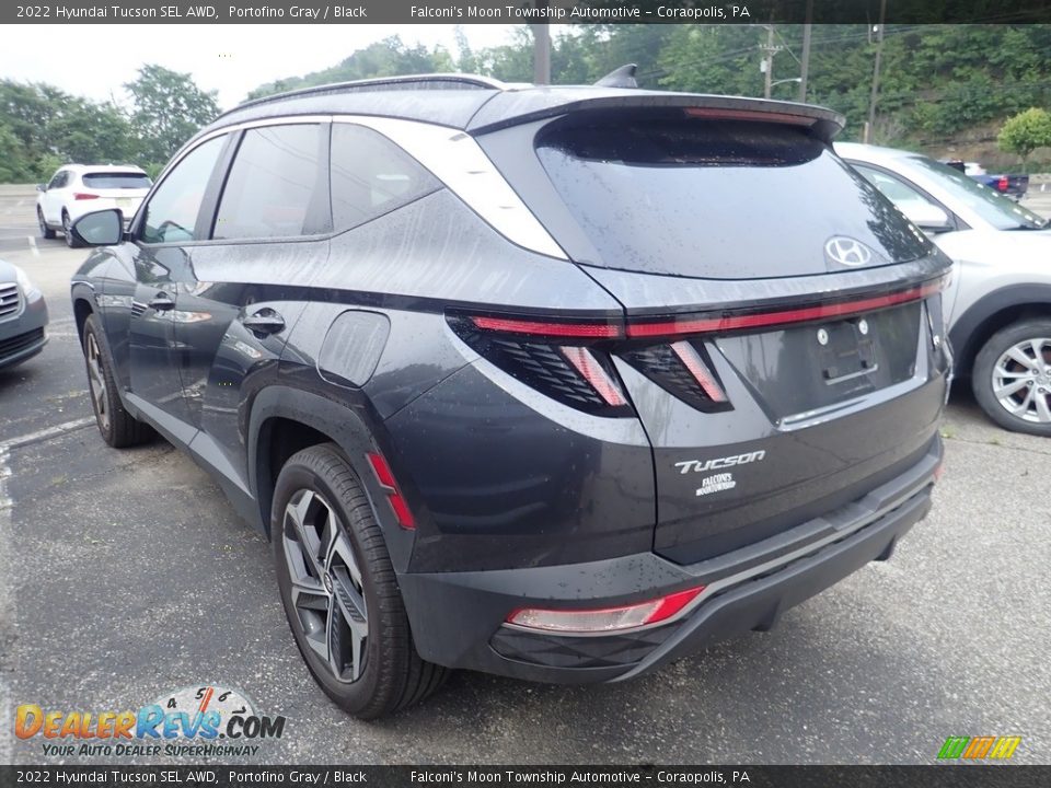 2022 Hyundai Tucson SEL AWD Portofino Gray / Black Photo #2