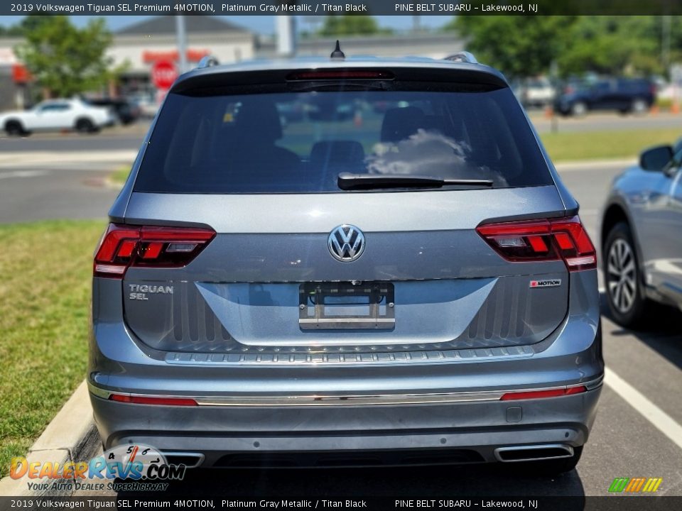2019 Volkswagen Tiguan SEL Premium 4MOTION Platinum Gray Metallic / Titan Black Photo #6