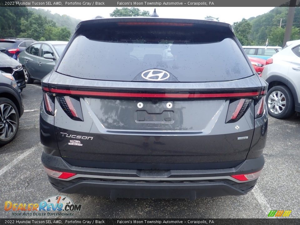 2022 Hyundai Tucson SEL AWD Portofino Gray / Black Photo #3
