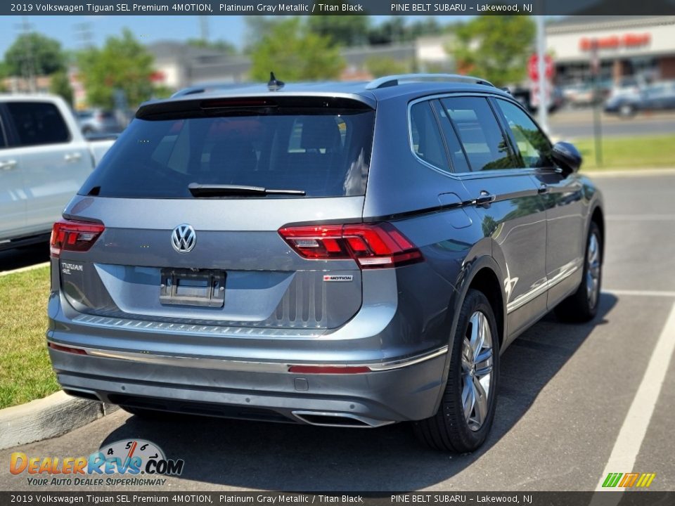 2019 Volkswagen Tiguan SEL Premium 4MOTION Platinum Gray Metallic / Titan Black Photo #7