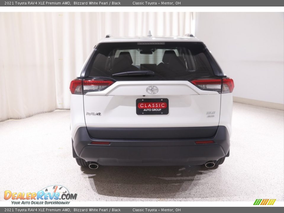 2021 Toyota RAV4 XLE Premium AWD Blizzard White Pearl / Black Photo #18
