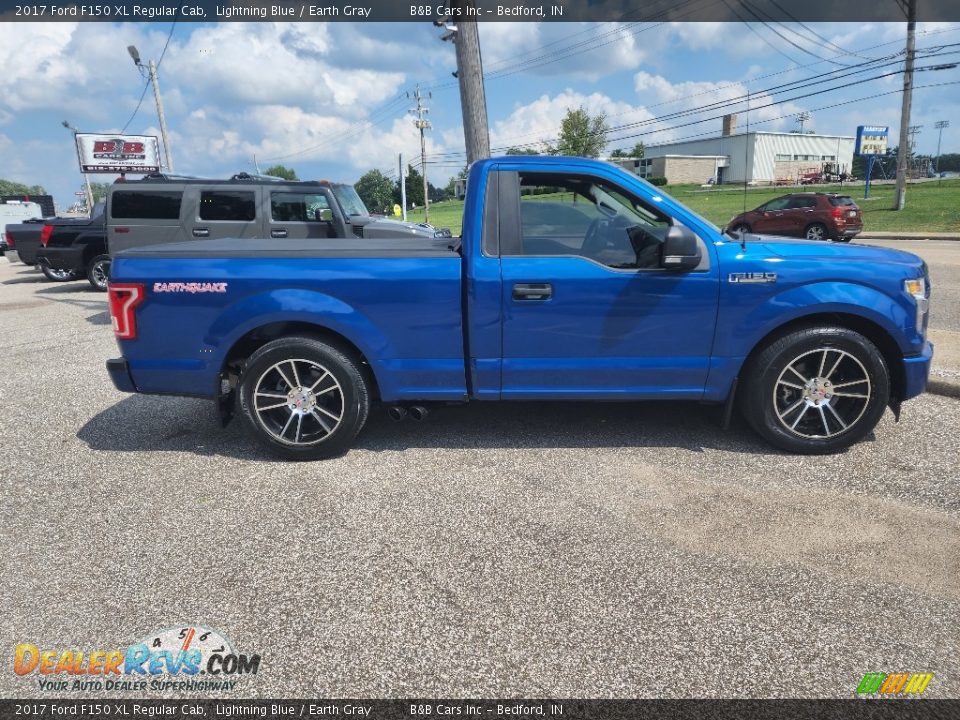 2017 Ford F150 XL Regular Cab Lightning Blue / Earth Gray Photo #1