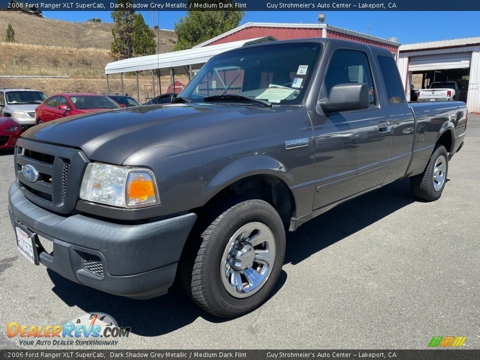 2006 Ford Ranger XLT SuperCab Dark Shadow Grey Metallic / Medium Dark Flint Photo #1