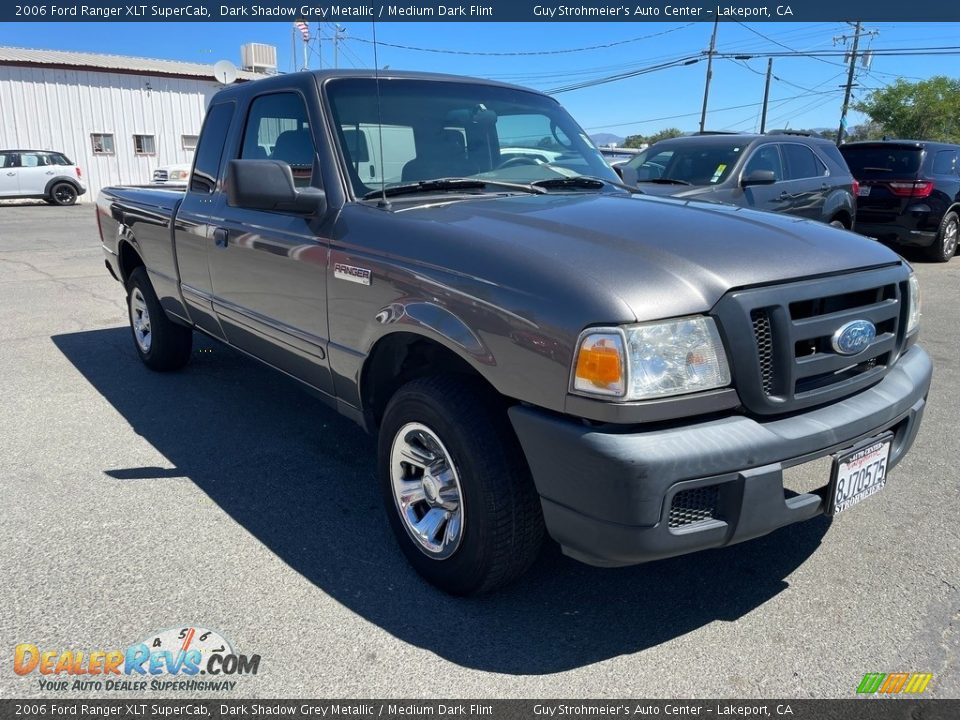 2006 Ford Ranger XLT SuperCab Dark Shadow Grey Metallic / Medium Dark Flint Photo #3