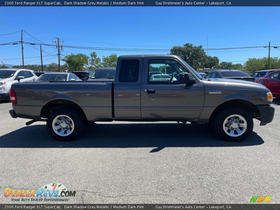 2006 Ford Ranger XLT SuperCab Dark Shadow Grey Metallic / Medium Dark Flint Photo #4