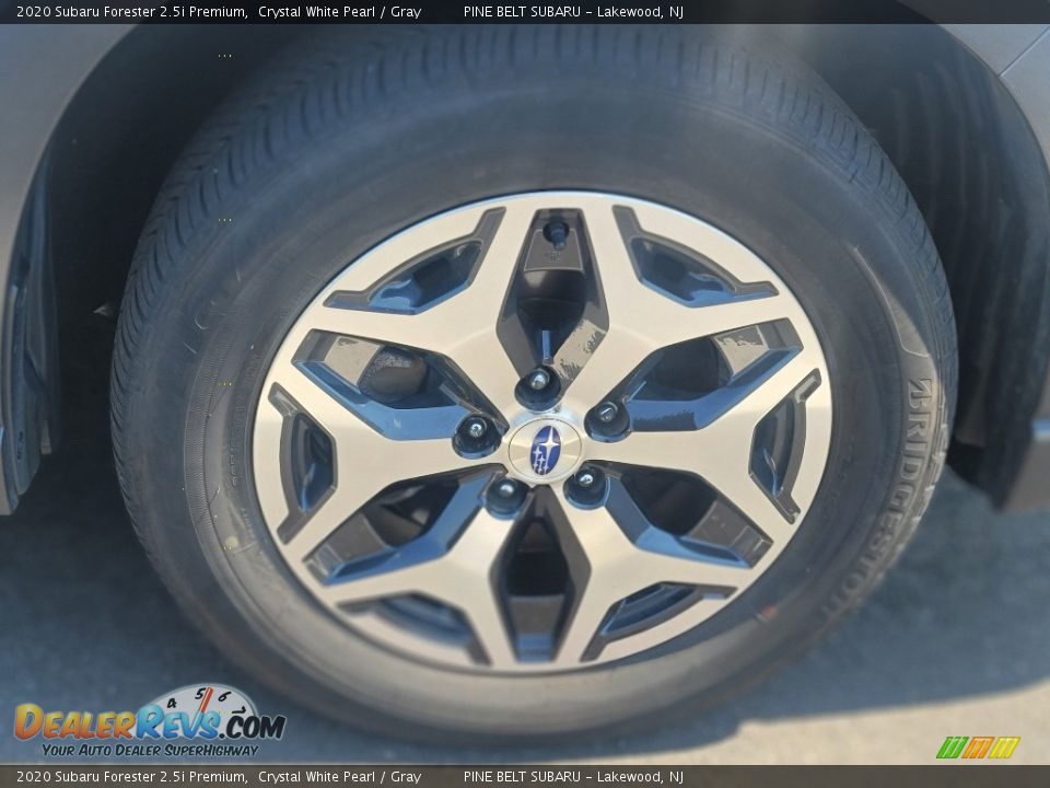 2020 Subaru Forester 2.5i Premium Crystal White Pearl / Gray Photo #5