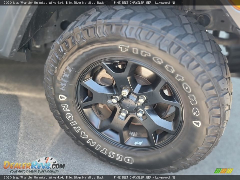 2020 Jeep Wrangler Unlimited Willys 4x4 Billet Silver Metallic / Black Photo #4
