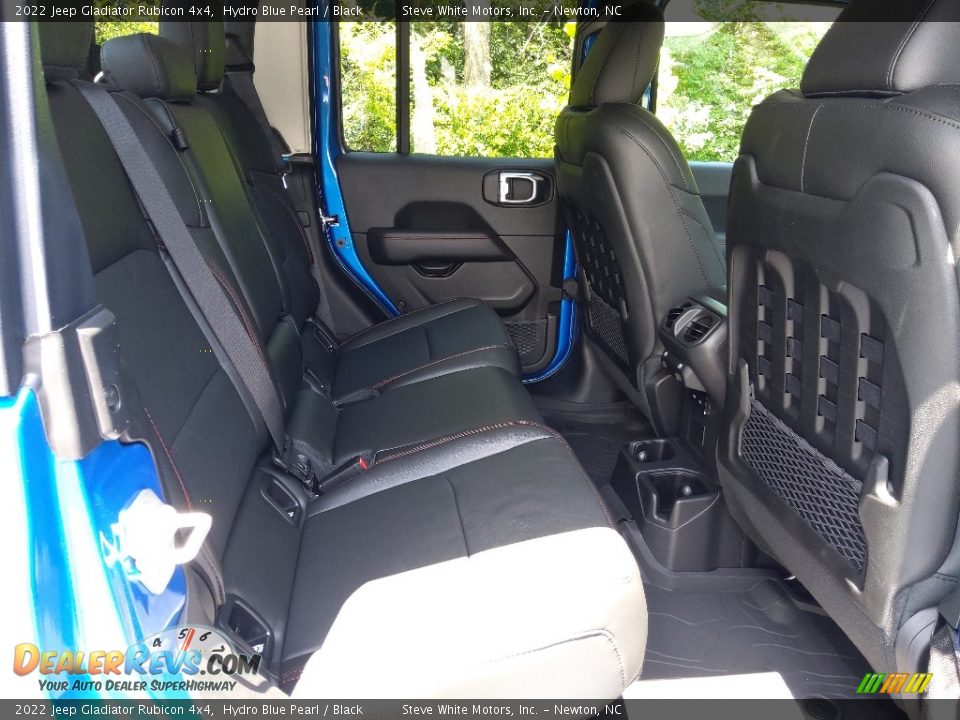 2022 Jeep Gladiator Rubicon 4x4 Hydro Blue Pearl / Black Photo #16