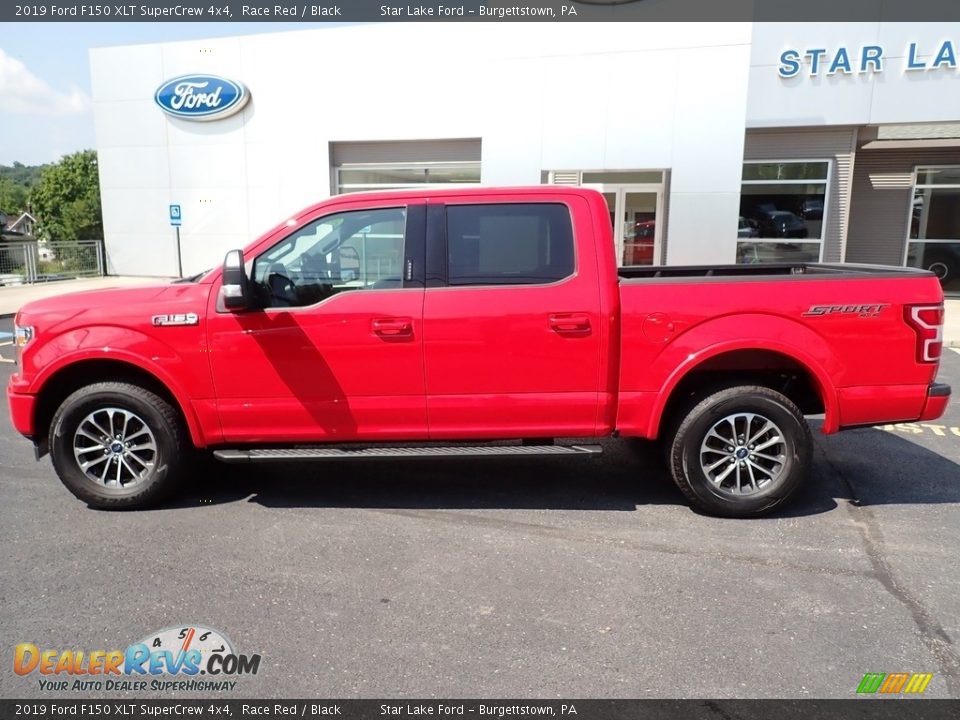 2019 Ford F150 XLT SuperCrew 4x4 Race Red / Black Photo #2