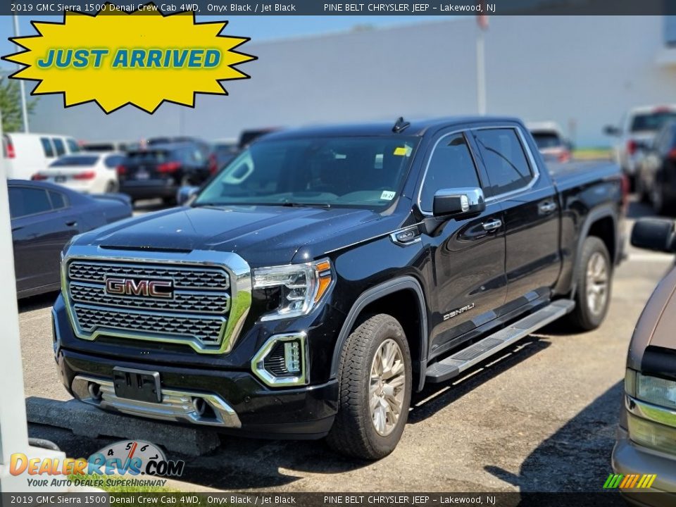 2019 GMC Sierra 1500 Denali Crew Cab 4WD Onyx Black / Jet Black Photo #1