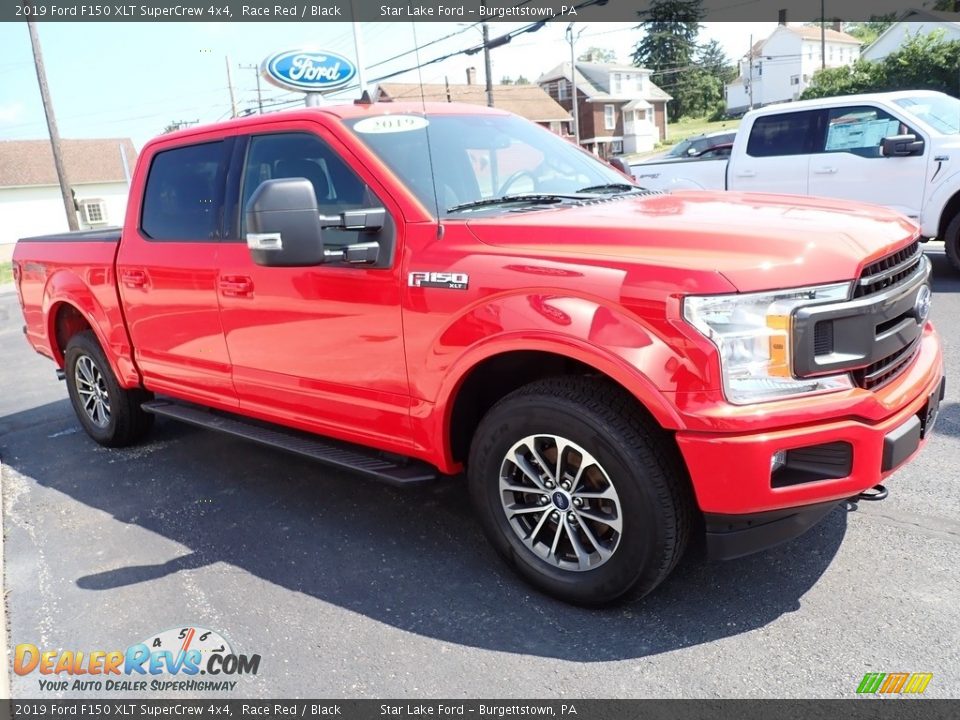 2019 Ford F150 XLT SuperCrew 4x4 Race Red / Black Photo #7