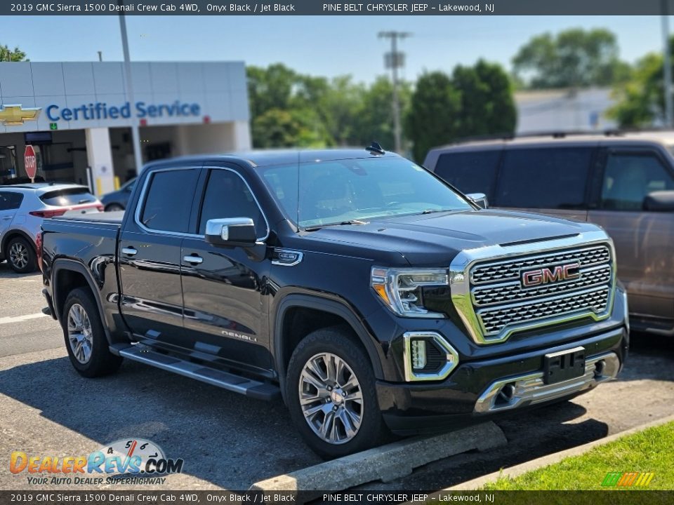 2019 GMC Sierra 1500 Denali Crew Cab 4WD Onyx Black / Jet Black Photo #3