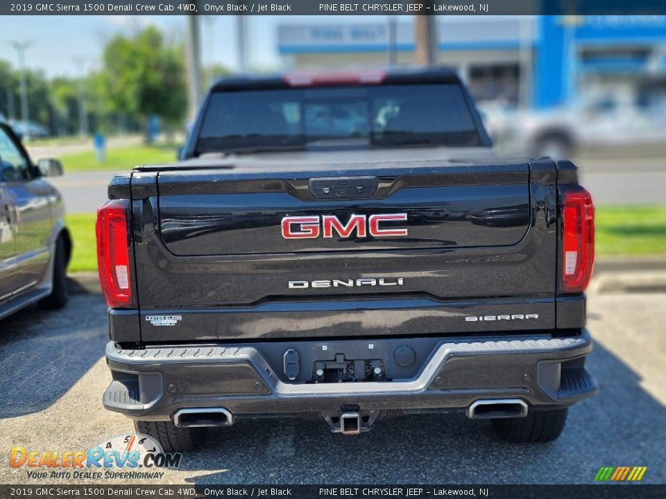 2019 GMC Sierra 1500 Denali Crew Cab 4WD Onyx Black / Jet Black Photo #7