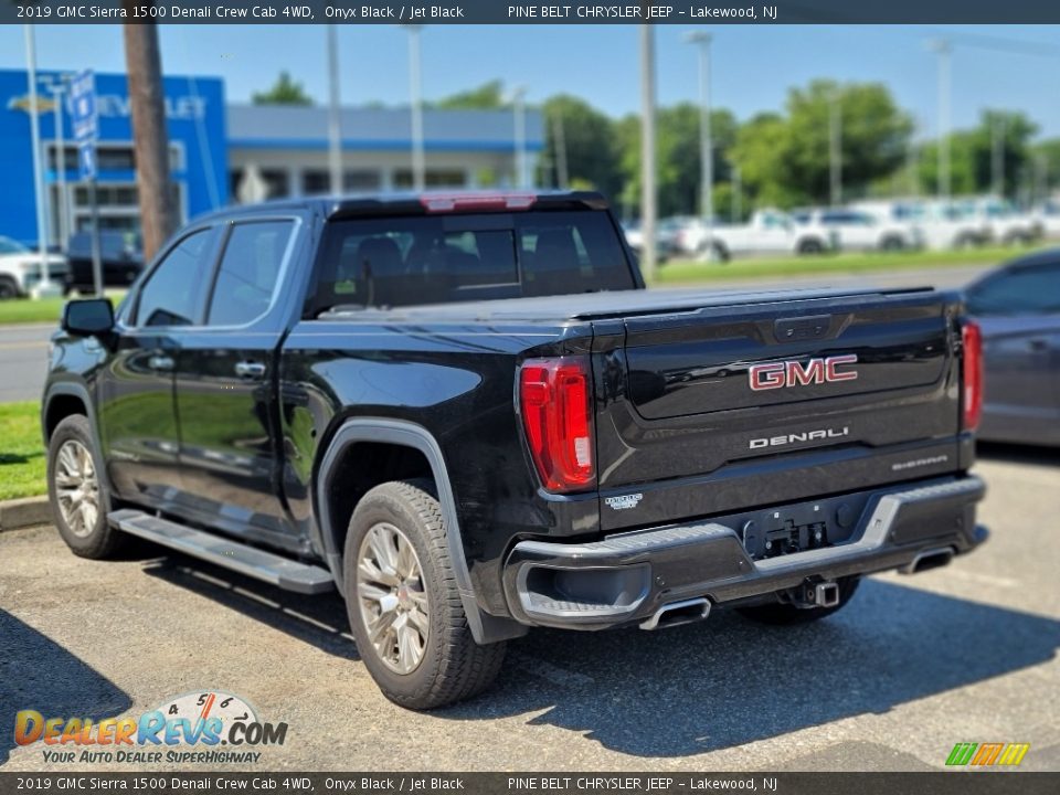 2019 GMC Sierra 1500 Denali Crew Cab 4WD Onyx Black / Jet Black Photo #8