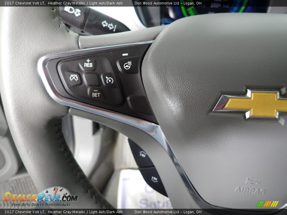 2017 Chevrolet Volt LT Heather Gray Metallic / Light Ash/Dark Ash Photo #16