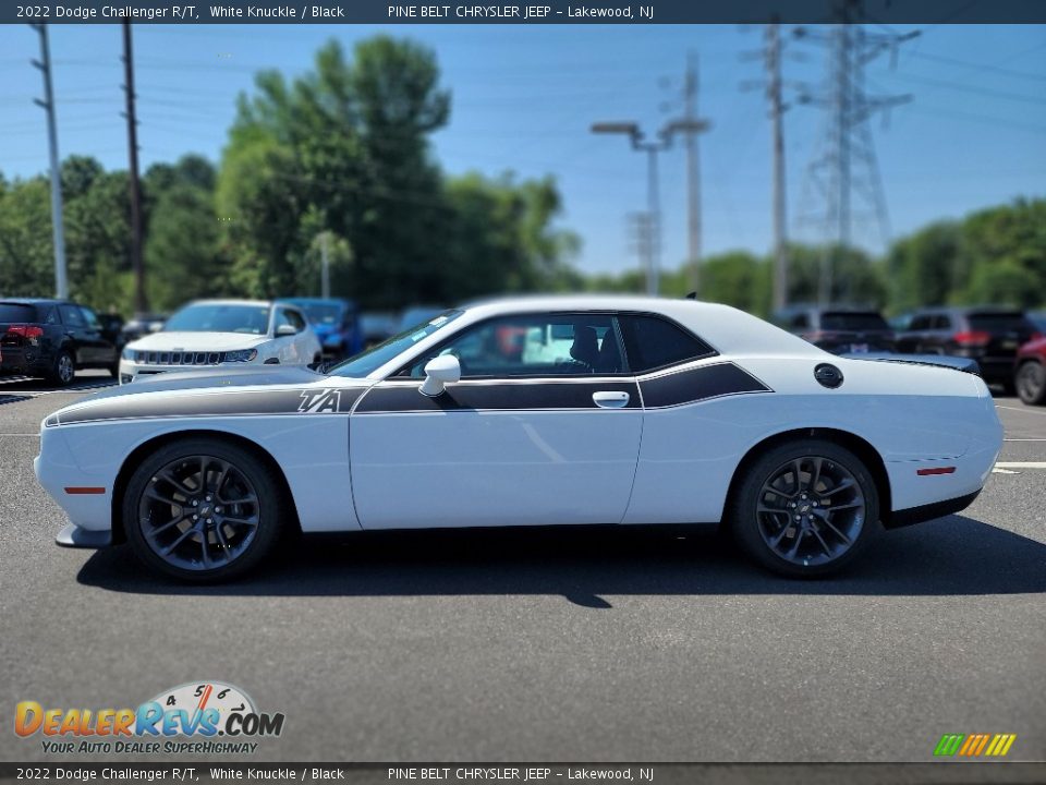 2022 Dodge Challenger R/T White Knuckle / Black Photo #3