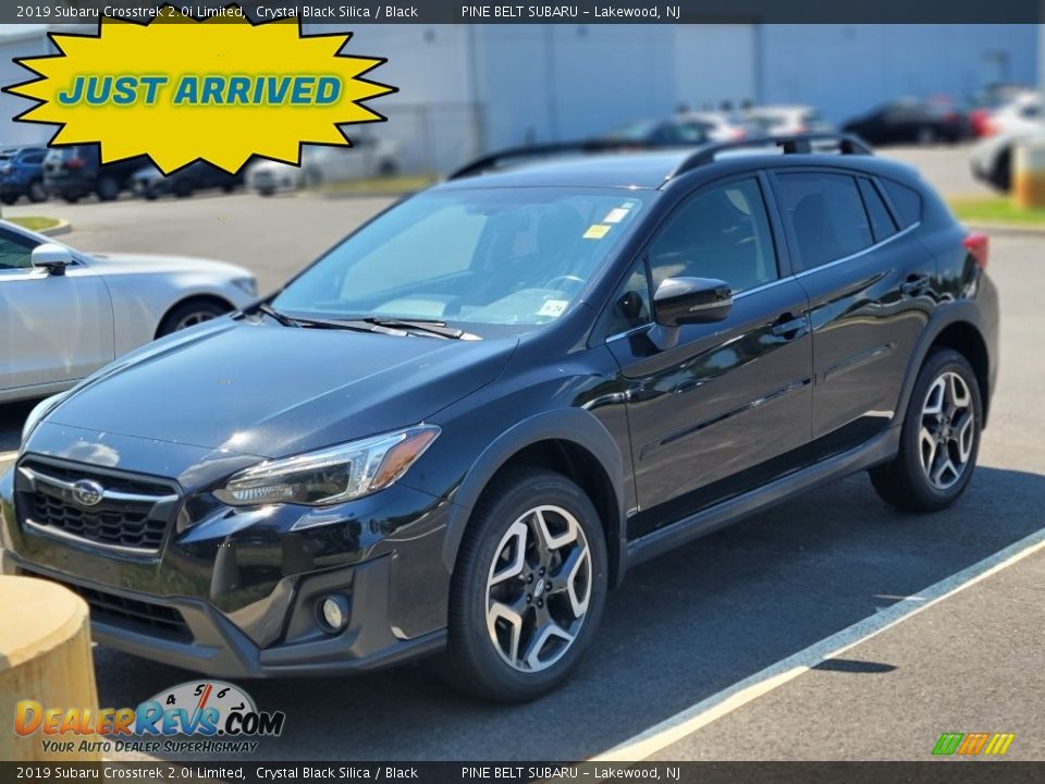 2019 Subaru Crosstrek 2.0i Limited Crystal Black Silica / Black Photo #1