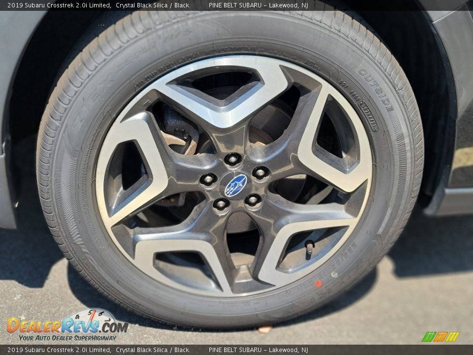 2019 Subaru Crosstrek 2.0i Limited Crystal Black Silica / Black Photo #4