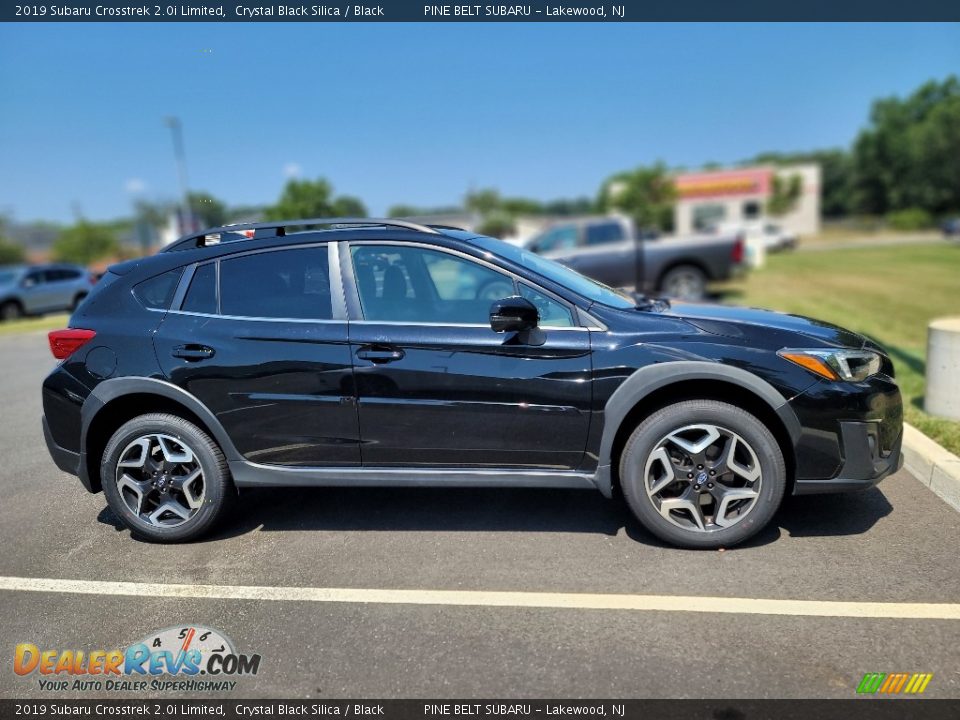 2019 Subaru Crosstrek 2.0i Limited Crystal Black Silica / Black Photo #5